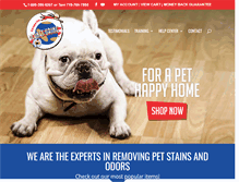 Tablet Screenshot of cat-urine-removal.com